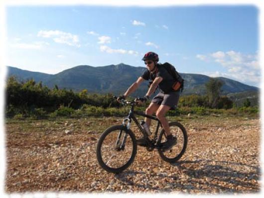 MTB loop South France Seranne Mountain Biking Languedoc