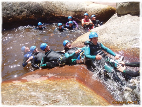 Canyoning in Caroux, adventure playground in Haut Languedoc