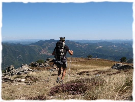 En Haut Languedoc sur le Chemin de Saint Jacques - Voie d'Arles