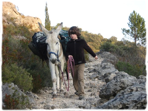 En direction de St Guilhem le désert