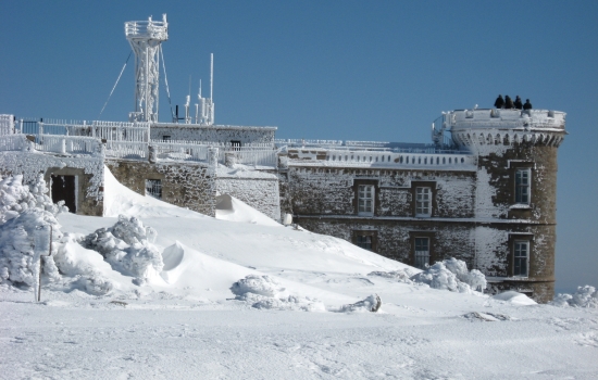 Mont Aigoual, observatoire meteo et du changement climatique