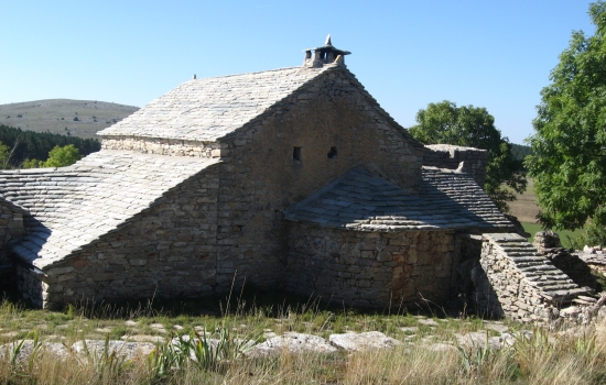 ferme caussenarde sur le Causse Méjean