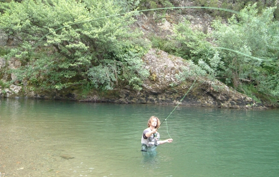 Initiation peche à la mouche