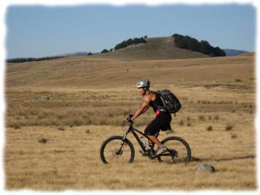 Sensation de liberté Raid vtt de l'Aubrac à St Guilhem le Désert