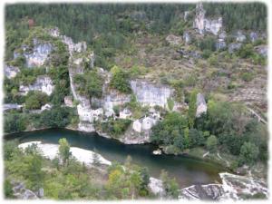 Les Gorges du Tarn et ses eaux vertes